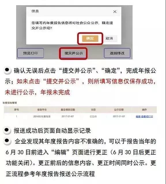 河北省工商局年检网上年报填写流程